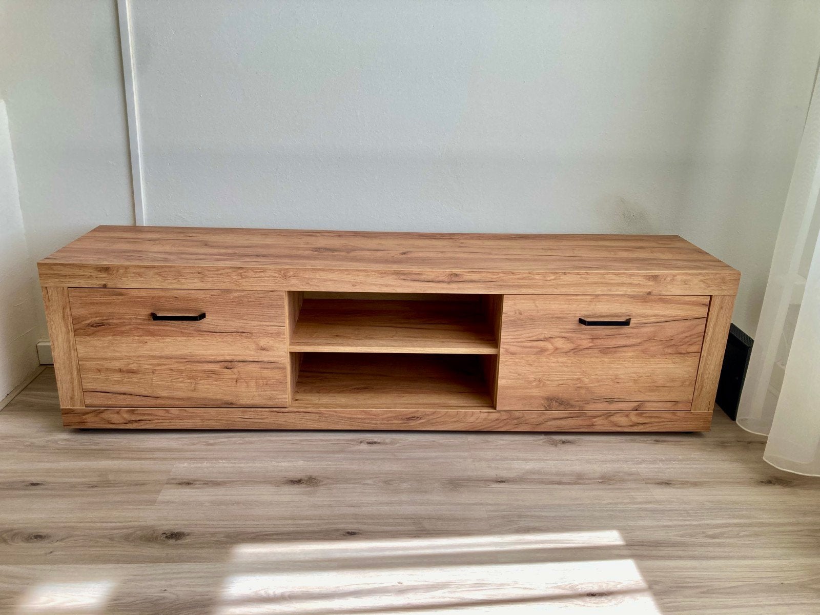JYSK Meubelset: TV-meubel, Eettafel, Stoelen & Slaapbank, Ophalen, Modern, Scandinavisch, 100 tot 125 cm, Hoekbank