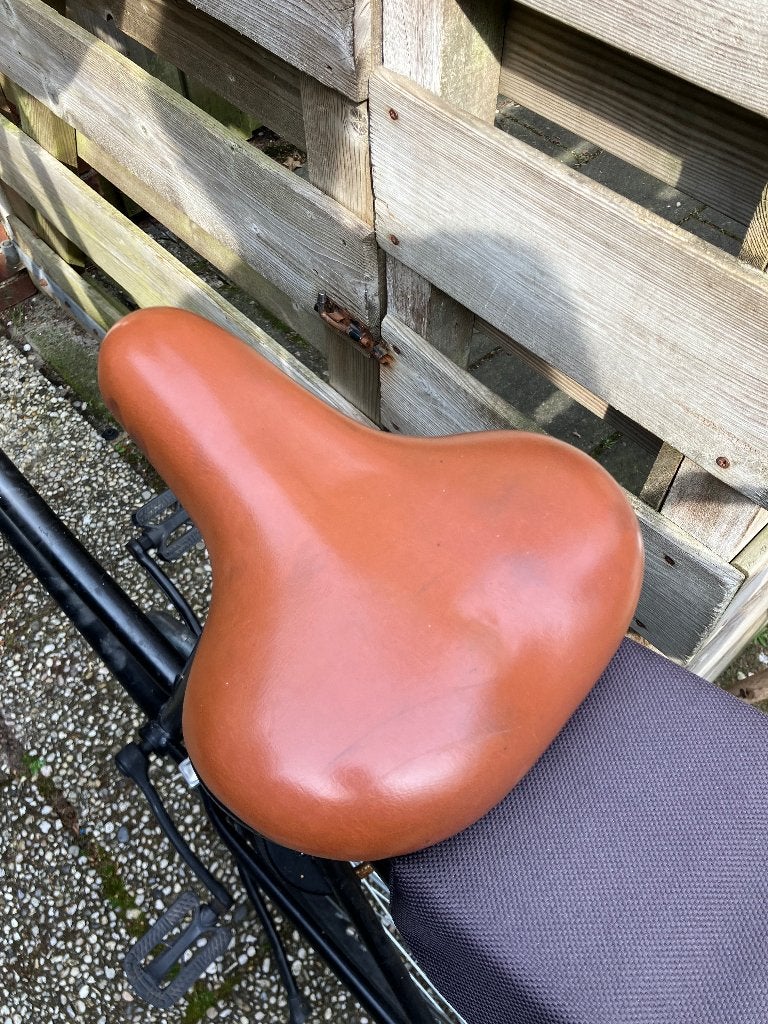 Leuke damesfiets, Fietsen en Brommers, Fietsen | Dames | Damesfietsen, Terugtraprem, Gebruikt, 47 tot 50 cm, Ophalen