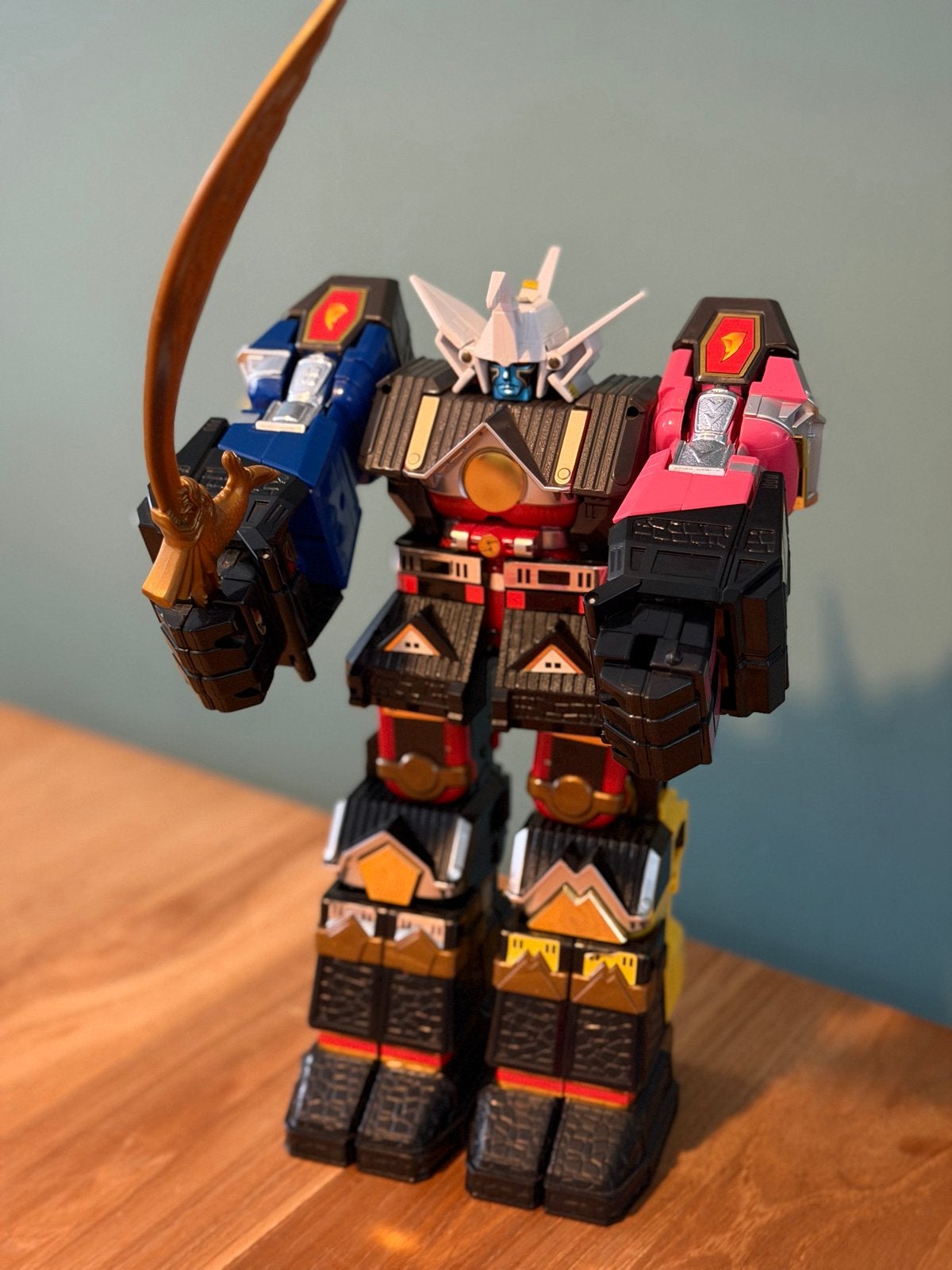 Vintage Power Rangers Shogun Megazord (1995) compleet, Ophalen of Verzenden, Gebruikt
