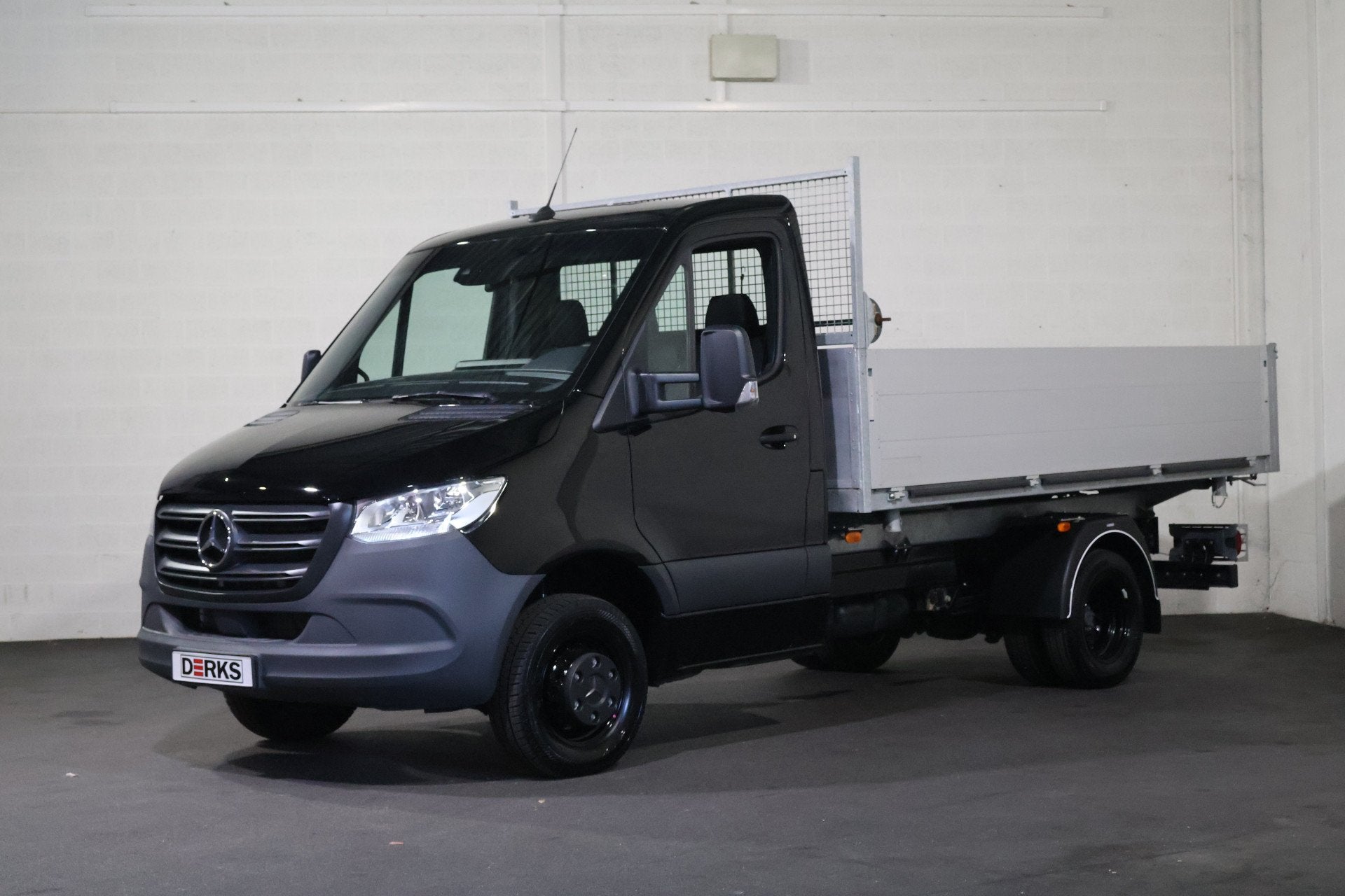Mercedes-Benz Sprinter 515 CDI Open Laadbak driezijdige Kipp, Auto's, Gebruikt, 150 pk, Zwart, Mercedes-Benz