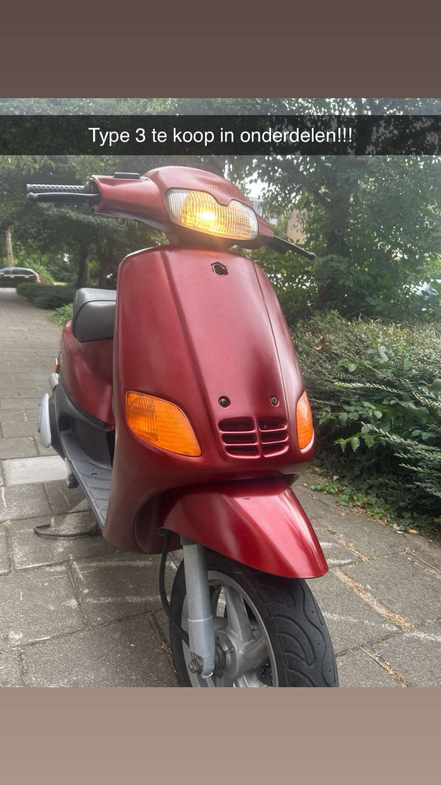 Type 3 te koop in onderdelen!!!, Ophalen of Verzenden, Zo goed als nieuw, Tweetakt, Zip