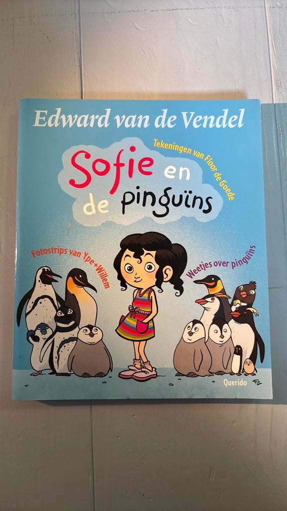 Edward van de Vendel - Sofie en de pinguins, Fictie algemeen, Ophalen of Verzenden, Zo goed als nieuw, Edward van de Vendel
