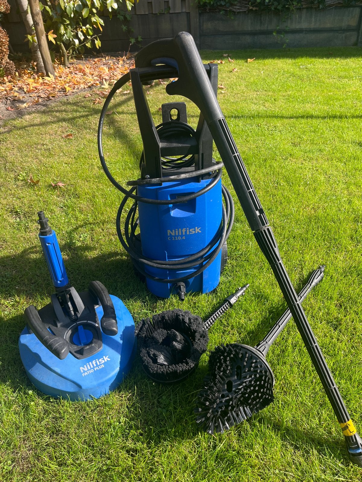 Nilfisk C 110.4 hogedrukreiniger met accessoires, Ophalen of Verzenden, Gebruikt, Elektrisch