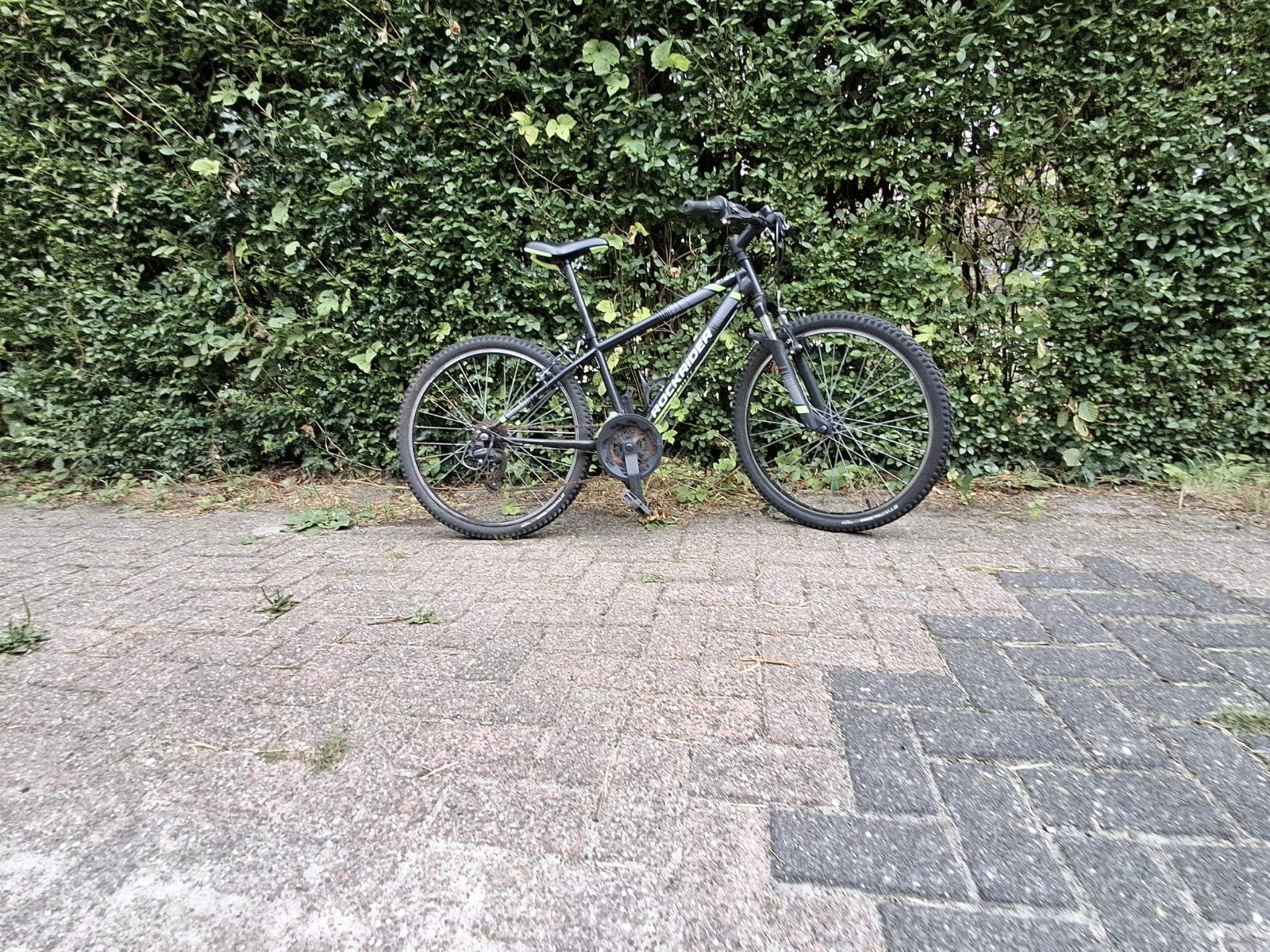 Rockrider mountainbike, gebruikt, met roestige ketting, Gebruikt, Hardtail, 49 tot 53 cm, Ophalen
