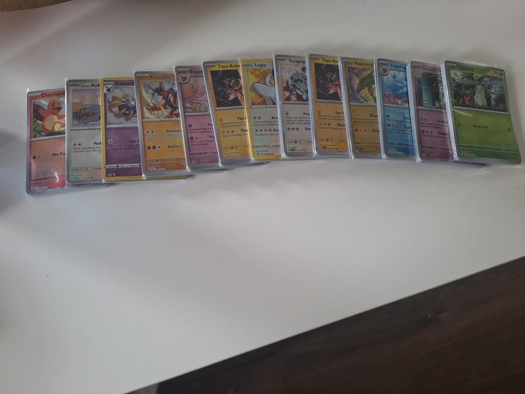 Pokemon ong 195 holo kaarten ( 13 pakjes ), Ophalen of Verzenden, Zo goed als nieuw, Meerdere kaarten, Foil