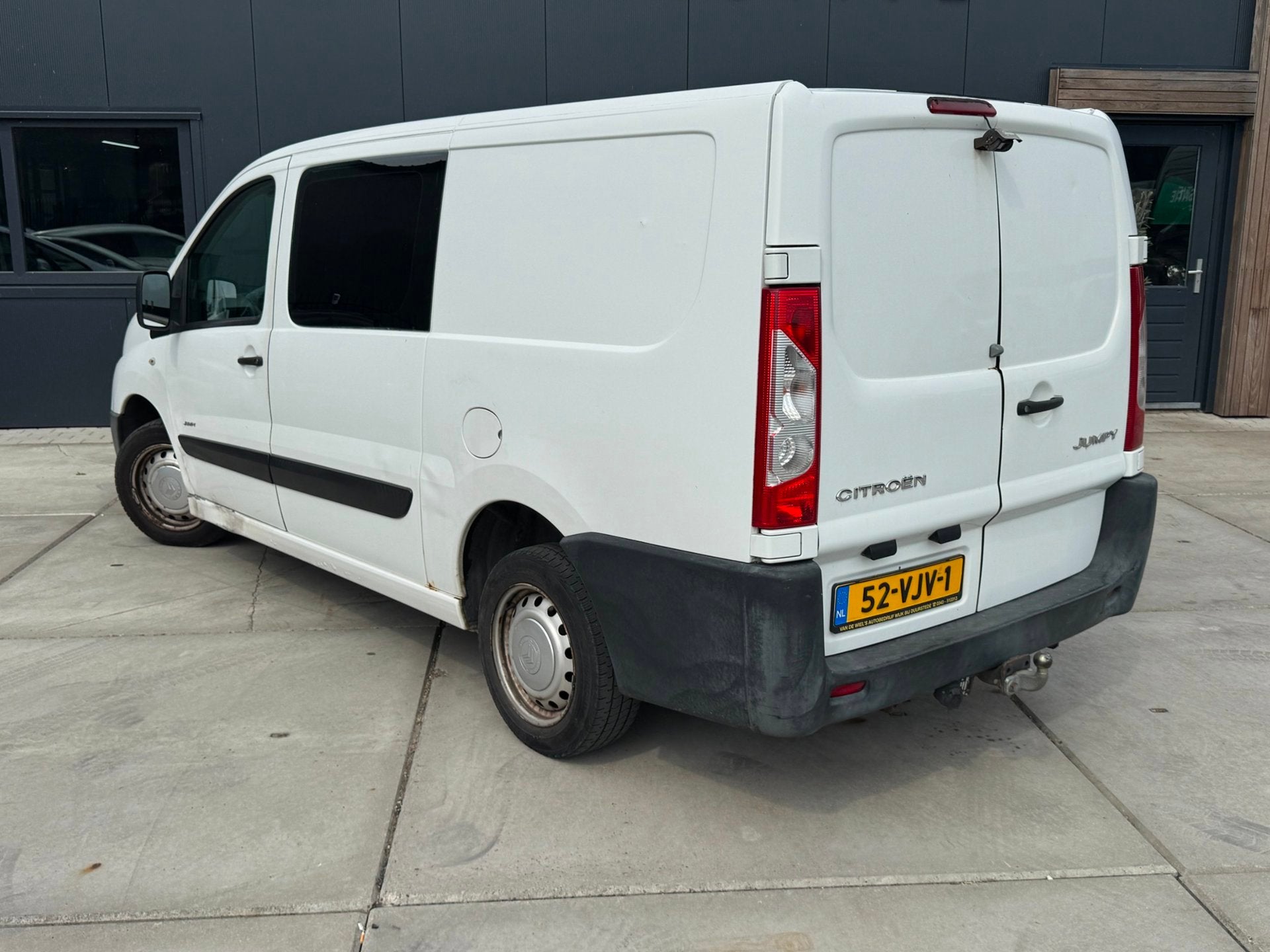 Citroen Jumpy 12 1.6 HDI L2 H1 2007 Dubbele cabine trekhaak, Auto's, Gebruikt, 4 cilinders, Citroën, Origineel Nederlands