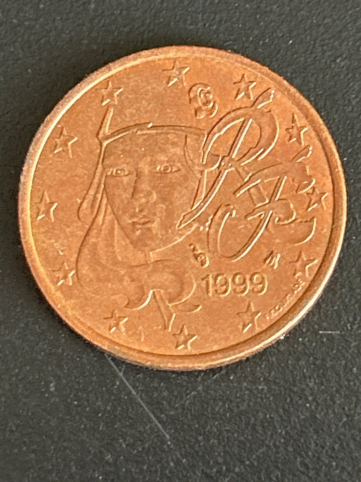 5 Cent Frankrijk 1999, Postzegels en Munten, Munten | Europa | Euromunten, Ophalen of Verzenden, Frankrijk, 5 cent, Losse munt