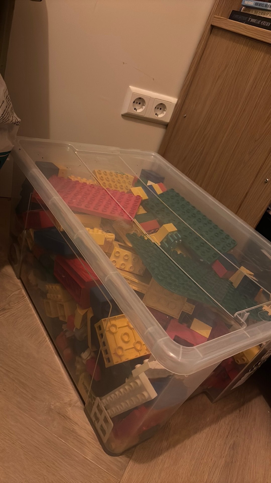 Grote bak met duplo