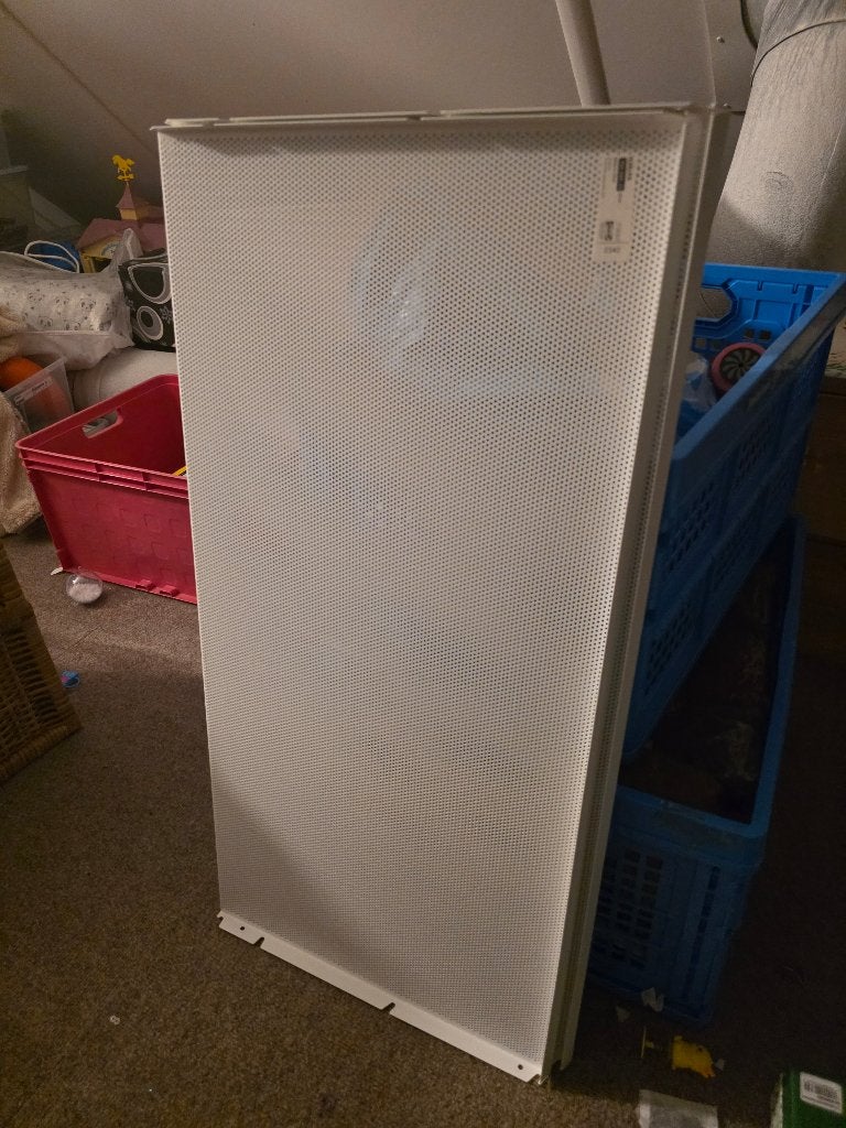 2x IKEA HJÄLPA schoenenplanken Wit 80  40 cm, Ophalen, 50 tot 100 cm, Zo goed als nieuw, Minder dan 100 cm