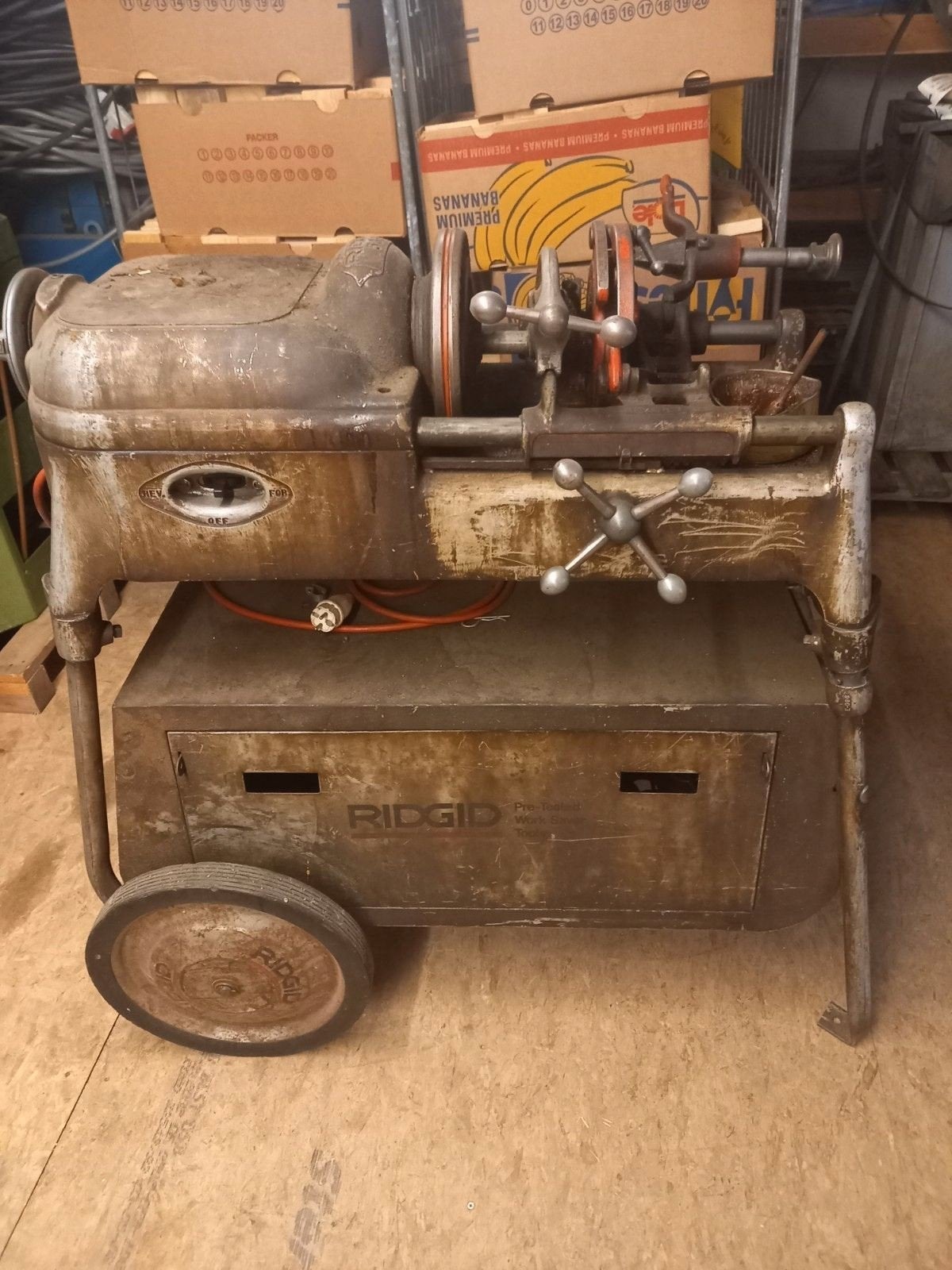 ridgid draadsnij machine, Ophalen, Gebruikt