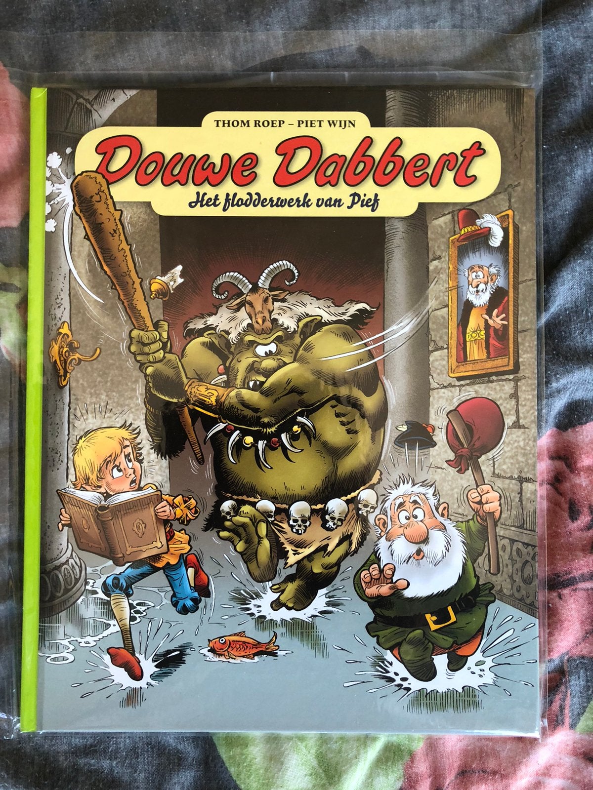 Piet Wijn - Het flodderwerk van Pief HC, Eén stripboek, Ophalen of Verzenden, Zo goed als nieuw