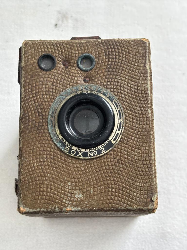 Fintage box camera, Ophalen of Verzenden, Fototoestel