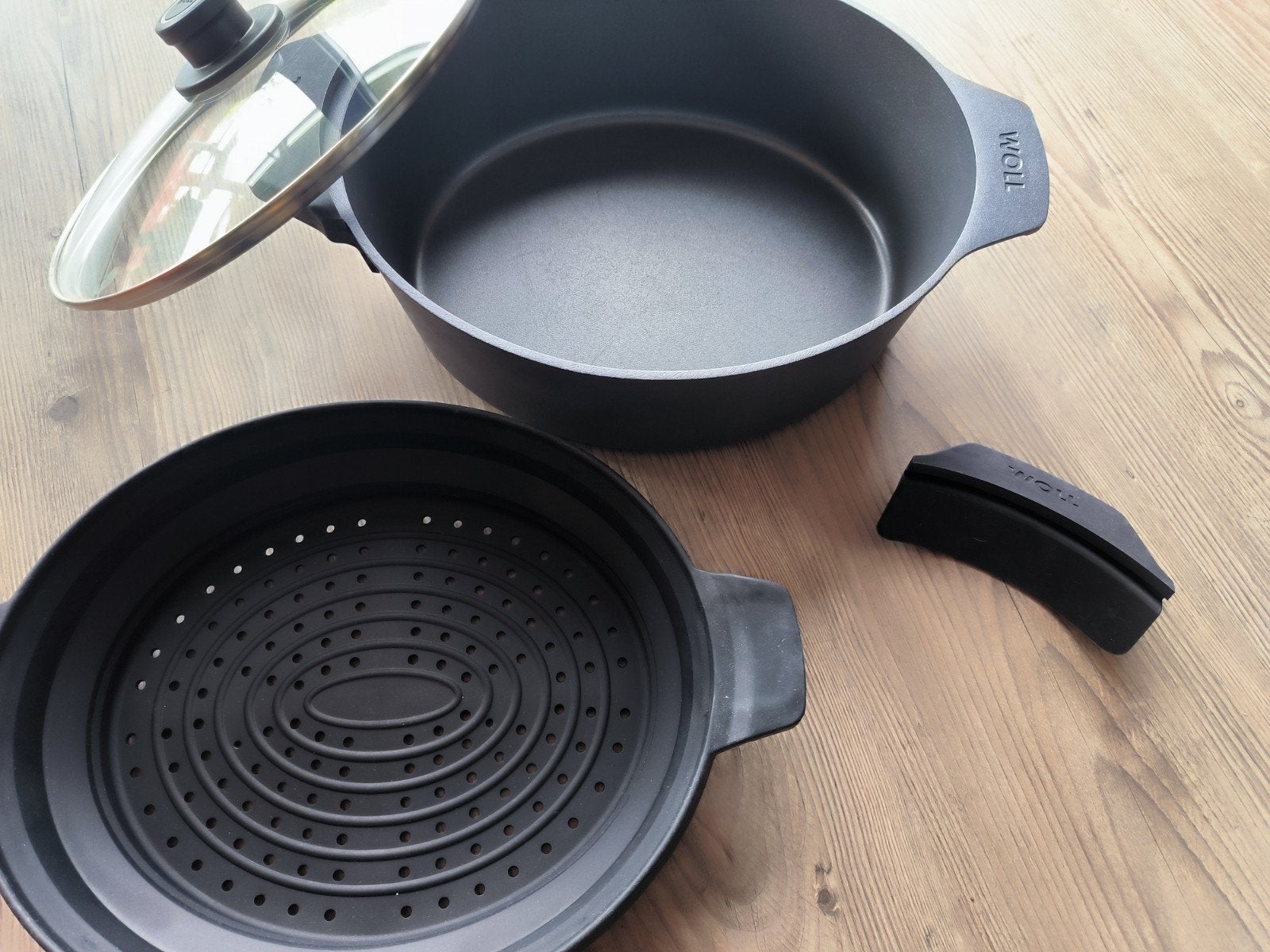 Woll Germany kookpot cooking pot, Ophalen of Verzenden, Zo goed als nieuw, Overige materialen, Pot, Bus of Blik