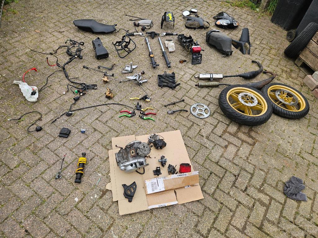 Yamaha TZR 50 onderdelen TZR50 am6 onderdelen minarelli, Gebruikt, Blok, Yamaha, Yamaha tzr50