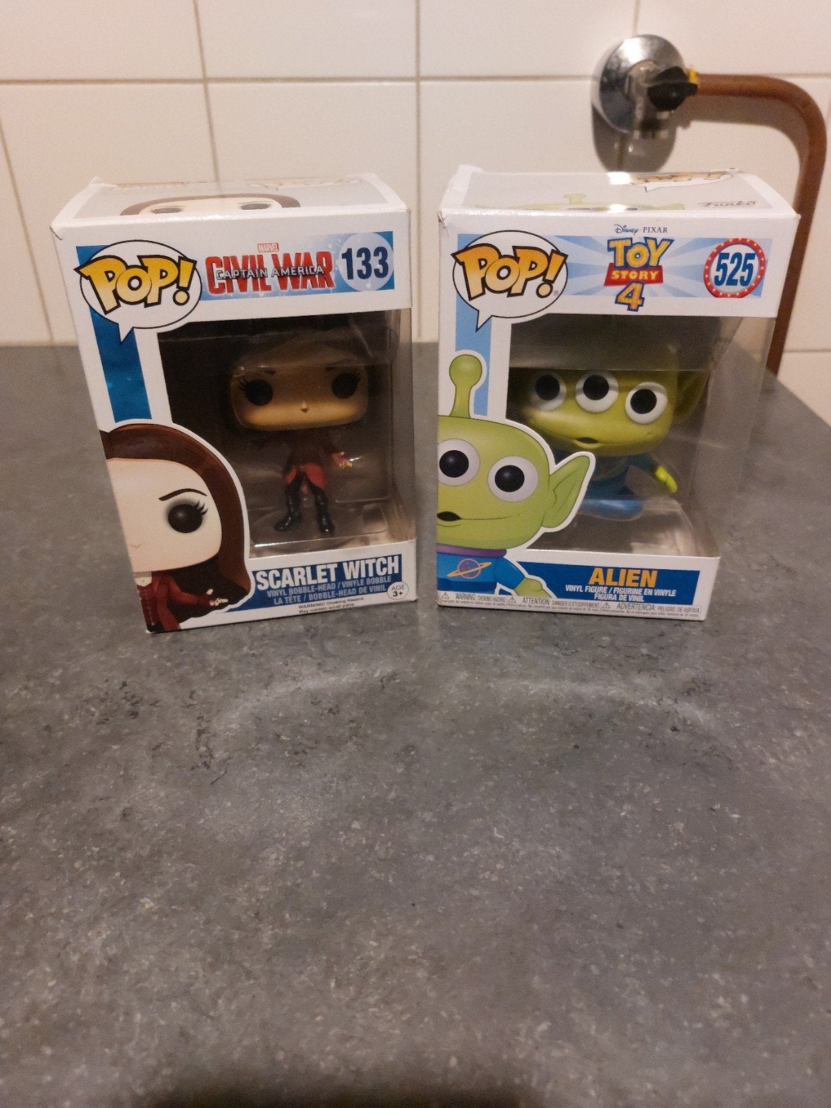 2 Funko Pop! Scarlet Witch & Alien (Toy Story), Ophalen of Verzenden