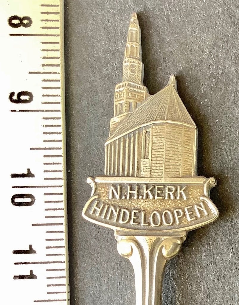 lepel, Hindeloopen, N.H. kerk (K8, Ophalen of Verzenden, Gebruikt