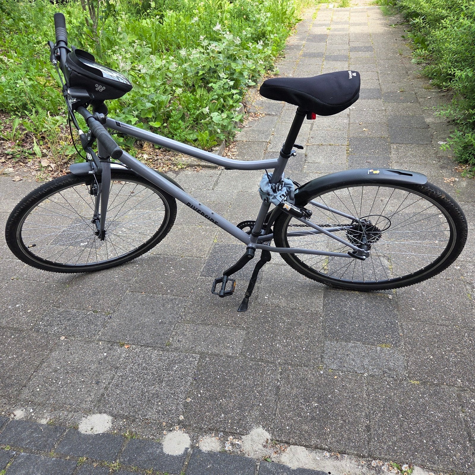 1jaar oud! Riverside 120 herenfiets maat L zo goed als nieuw, Ophalen, Zo goed als nieuw, Minder dan 10 versnellingen, Overige merken