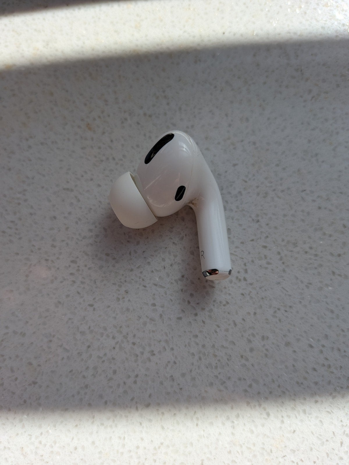AirPods Pro 1 Rechter
 Oordopje (zonder case), In-ear, Gebruikt, Ophalen of Verzenden, Wit