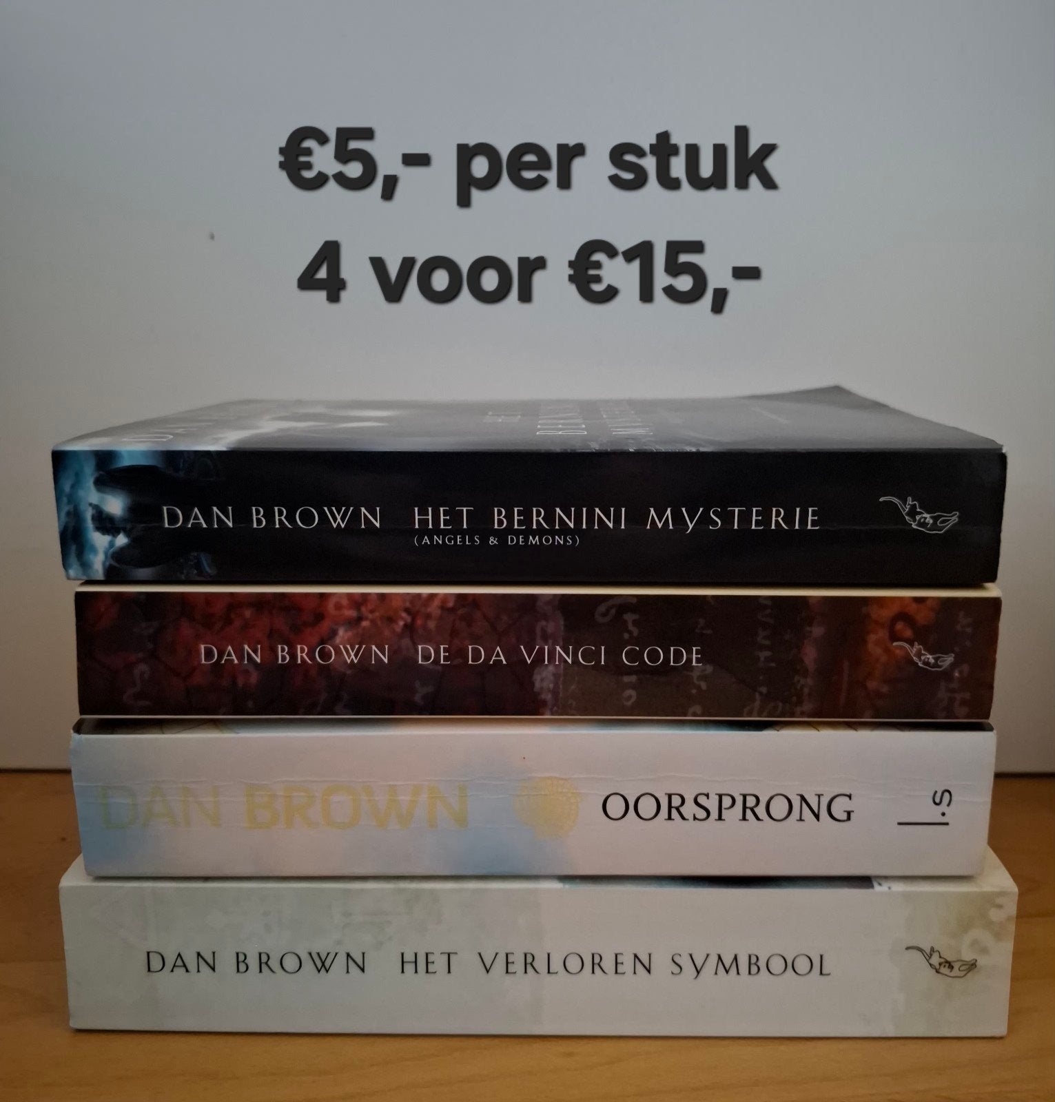 Dan Brown Boeken, Boeken, Ophalen of Verzenden, Gelezen, Dan Brown, Nederland