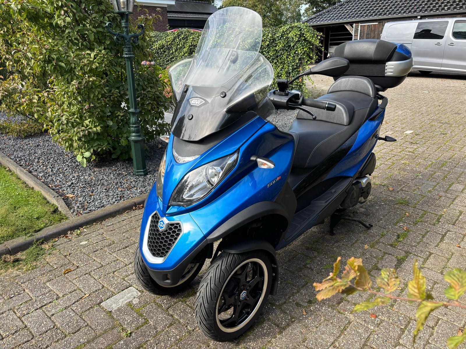 Piaggio MP3 500 LT Sport,Inclusief topkoffer, autorijbewijs, Handvatverwarming, Scooter, 493 cc, Gebruikt