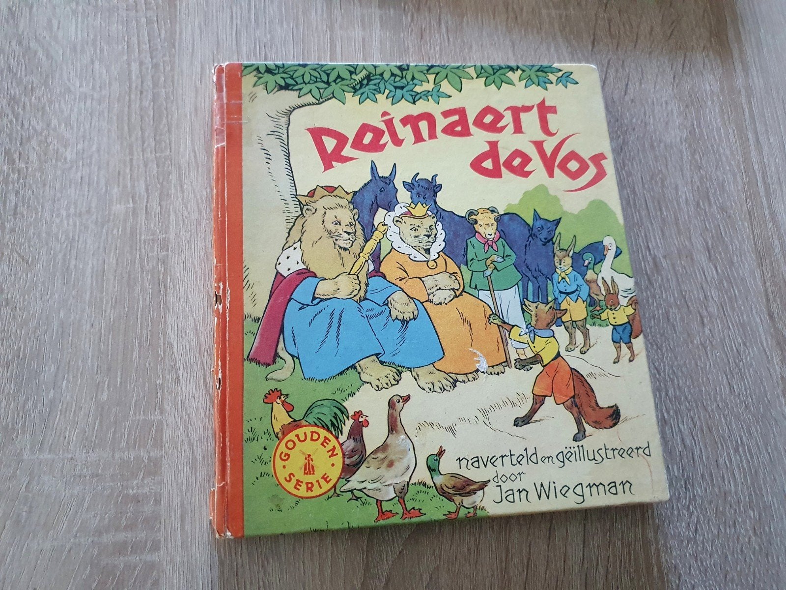 Antiek kinderboek: Reinaert de Vos - Gouden Serie (Mulde, Antiek en Kunst, Ophalen of Verzenden