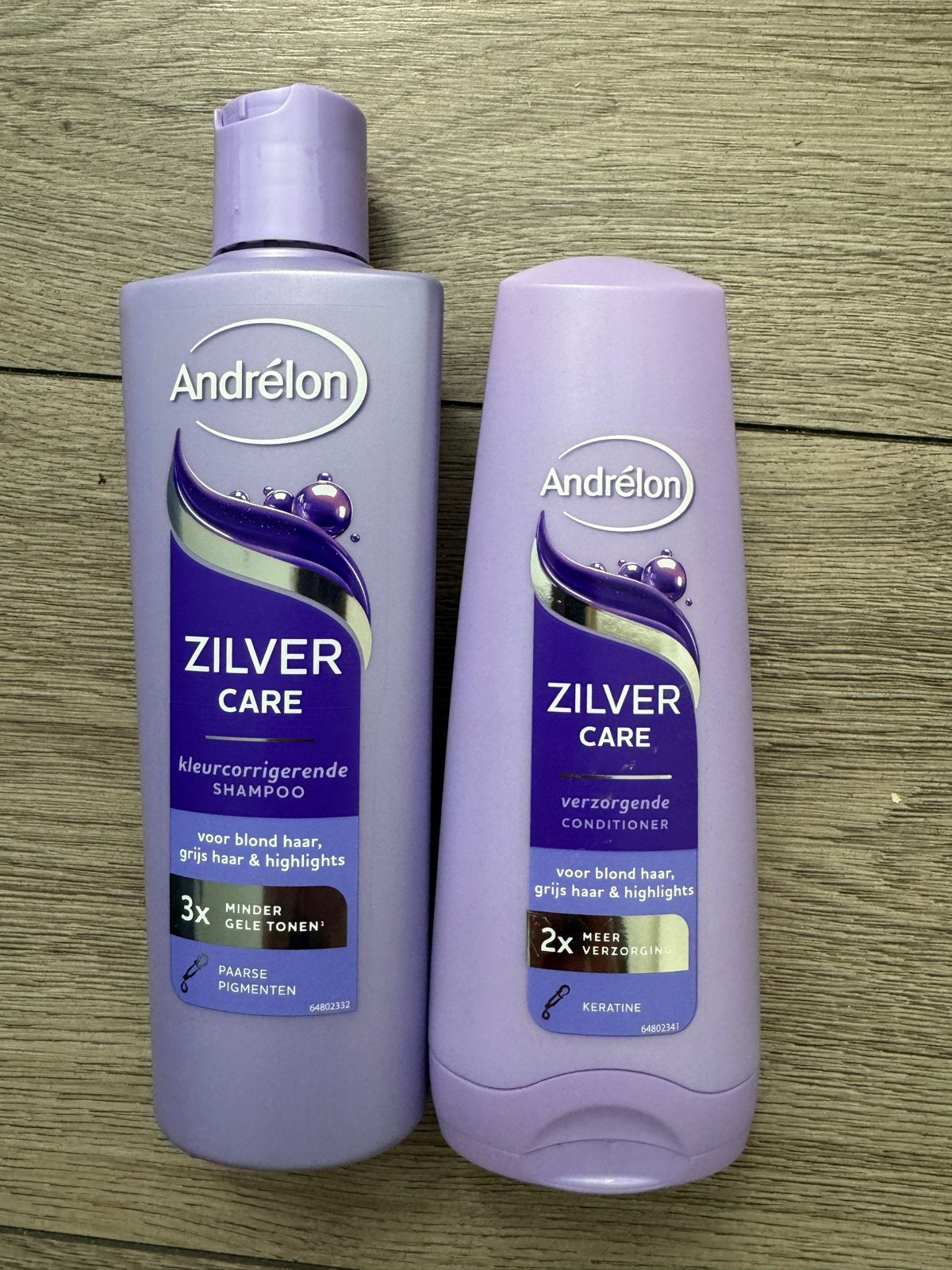 Andrélon Zilver Care Shampoo & Conditioner Set, Ophalen of Verzenden, Nieuw, Shampoo of Conditioner