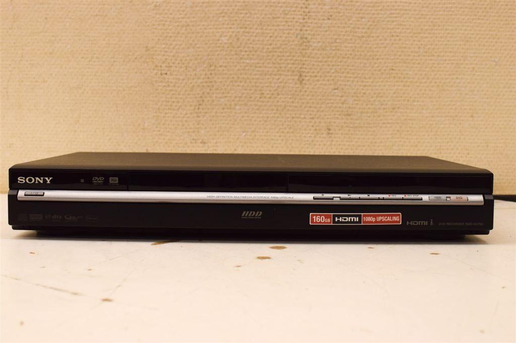 Sony DVD Recorder RDR Hx750 50256, Ophalen of Verzenden, Gebruikt
