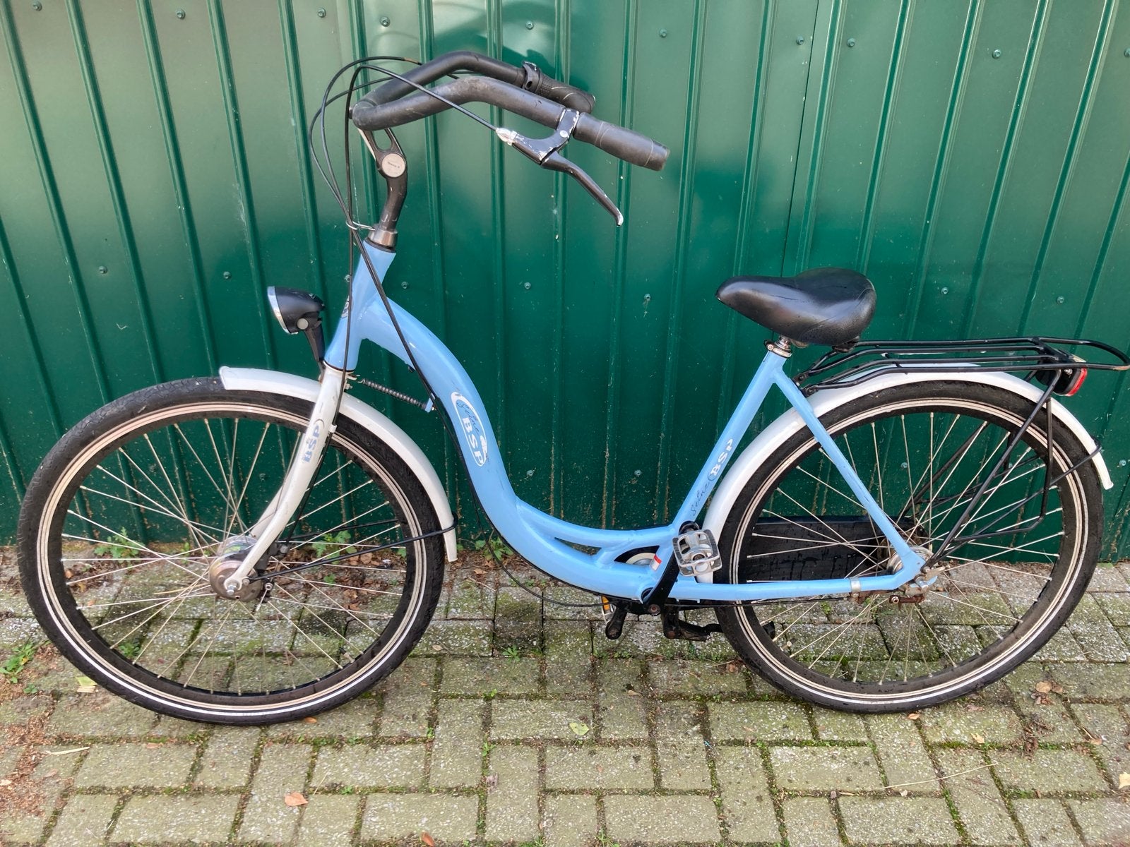 BSP Fiets lichte beschadigingen / standaard zelf monteren, Fietsen en Brommers, Gebruikt, Velgrem, Versnellingen, 50 tot 53 cm
