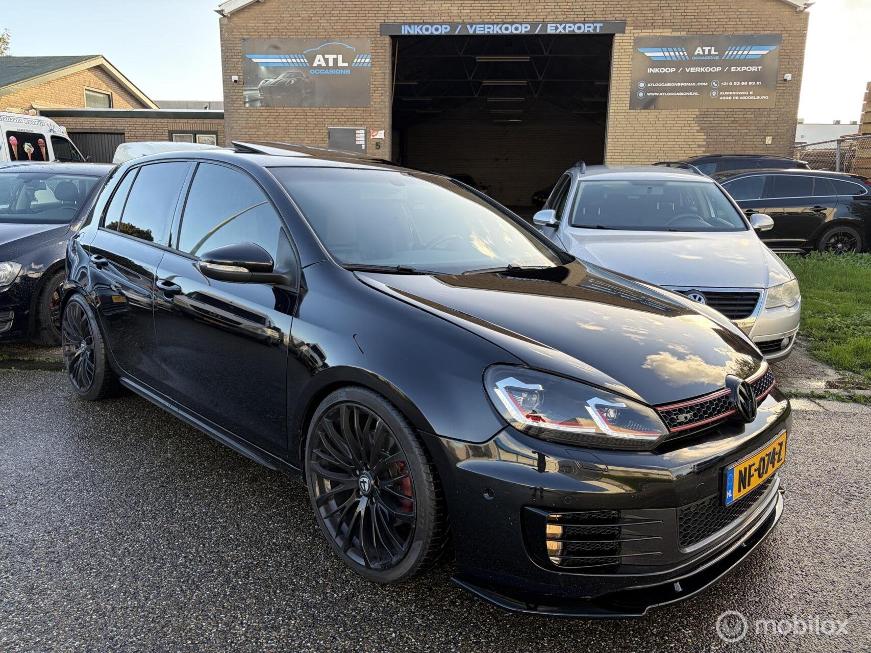 UNIEKE Volkswagen Golf 2.0 DSG GTI BOM VOLL! Dakje, Milltek,, Gebruikt, 4 cilinders, Zwart, 14 km/l