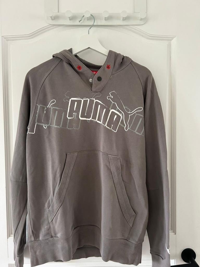 Hoodie Puma Grijs S, Puma, Ophalen of Verzenden, Grijs, Gedragen