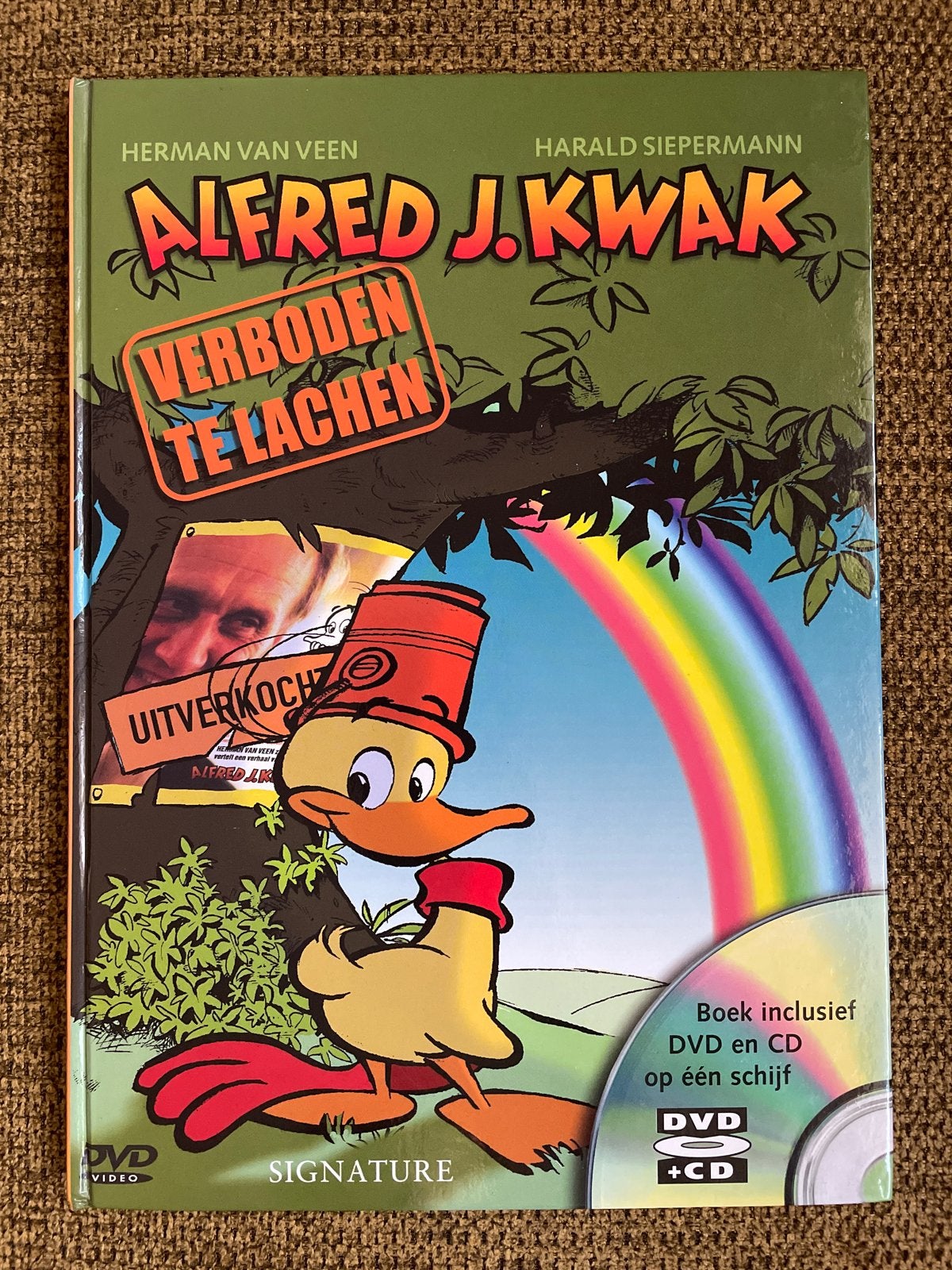 Alfred J. Kwak: Verboden te Lachen (Boek & cd/dvd), Ophalen of Verzenden, Zo goed als nieuw, Sociale wetenschap