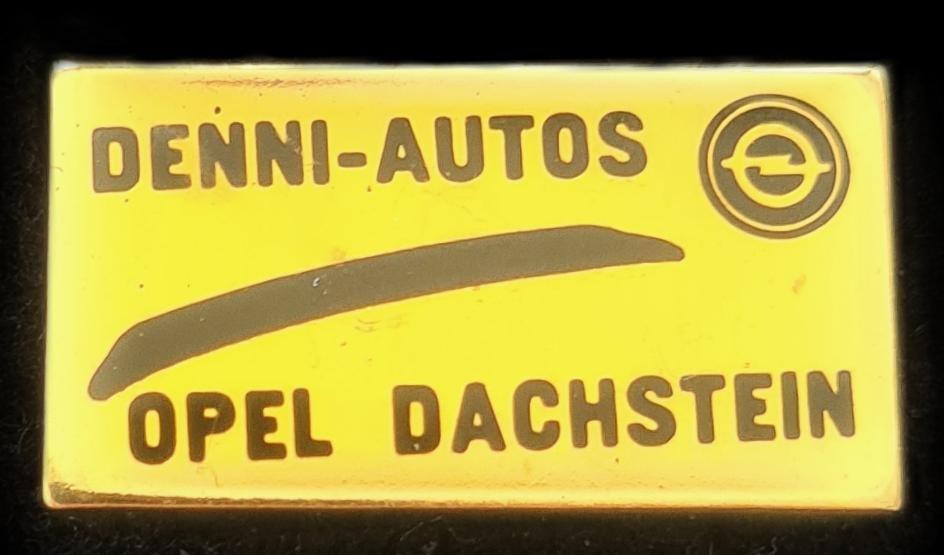 Opel- Denni Auto's Opel Dachstein pin, Verzenden, Nieuw, Transport, Speldje of Pin