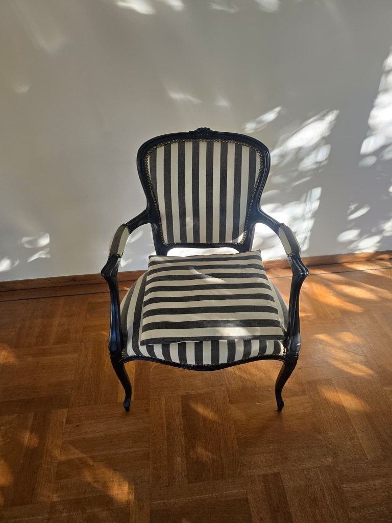Fauteuil, Hout, Gebruikt, 75 tot 100 cm, 50 tot 75 cm