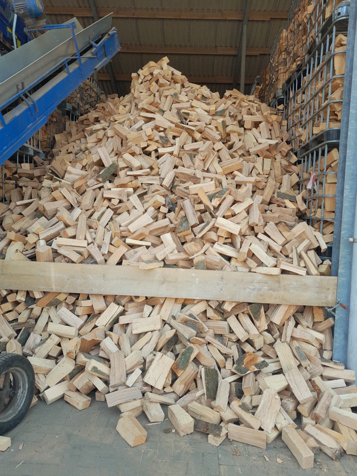 Brandhout, Haardhout, Vurenhout, droog, Beuken, Tuin en Terras, 3 tot 6 m³, Ophalen of Verzenden, Beukenhout, Blokken