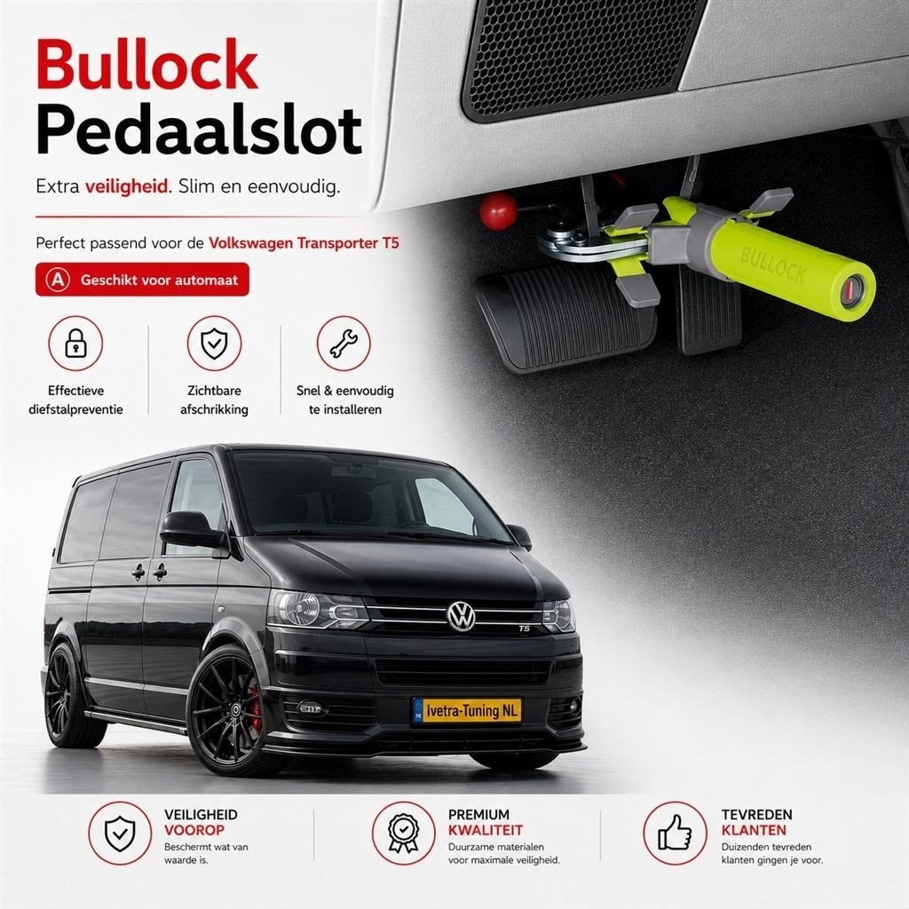 Pedaalslot Volkswagen Transporter T5 | Automaat, Ophalen of Verzenden, Info@ivetra-tuning.nl | www.ivetra-tuning.nl, Ivetra-Tuning NL