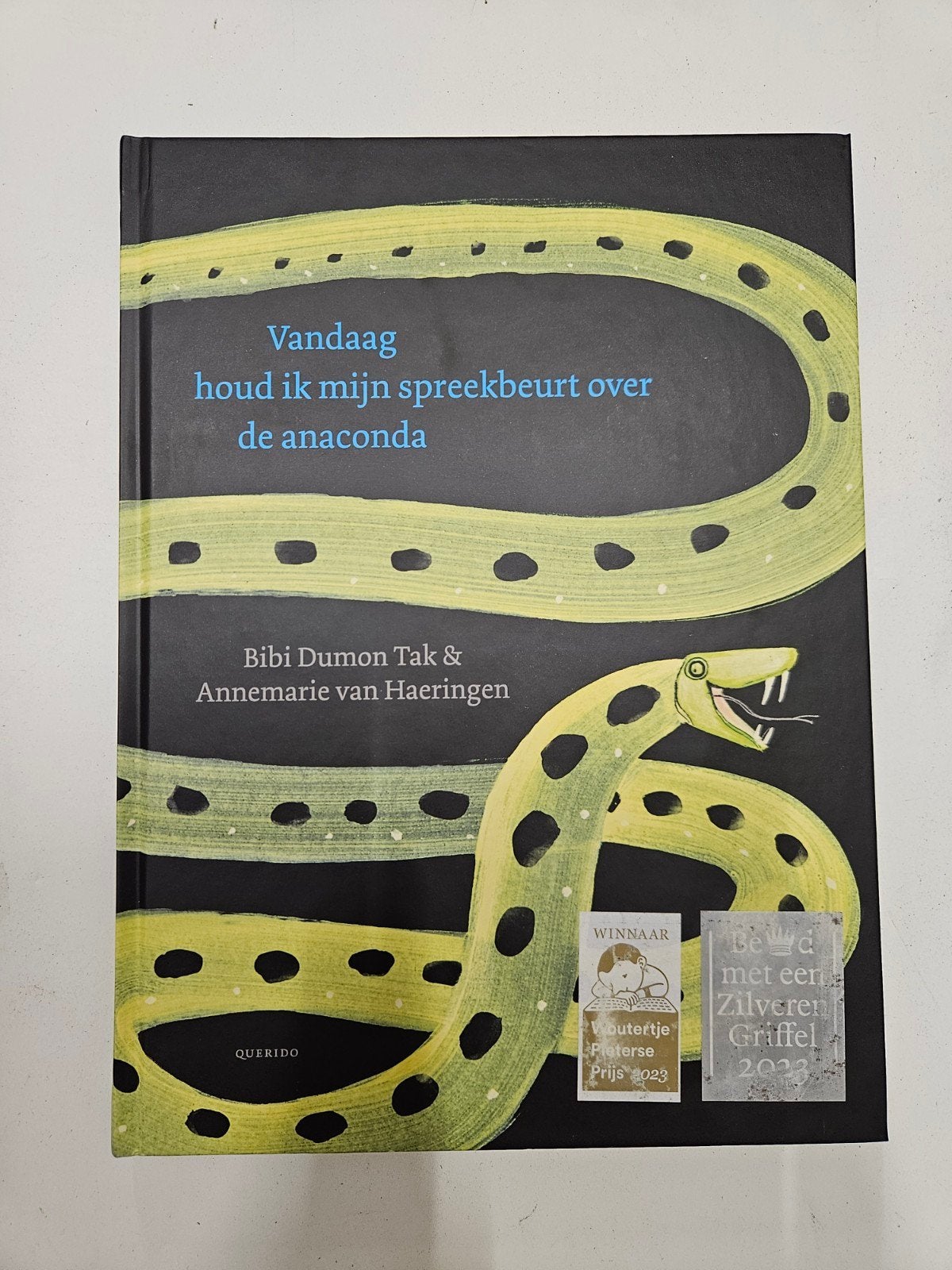 vandaag houd ik mijn spreekbeurt over de anaconda, Ophalen of Verzenden
