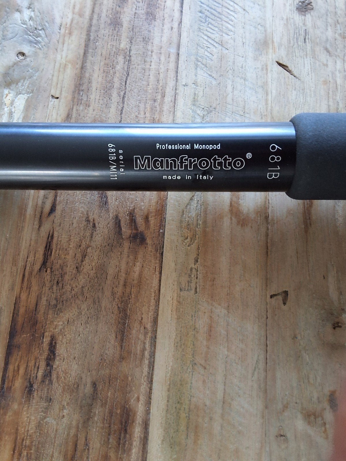 Manfrotto 681B Professional Monopod - Zo goed als nieuw, Manfrotto, Statief, Ophalen, Zo goed als nieuw
