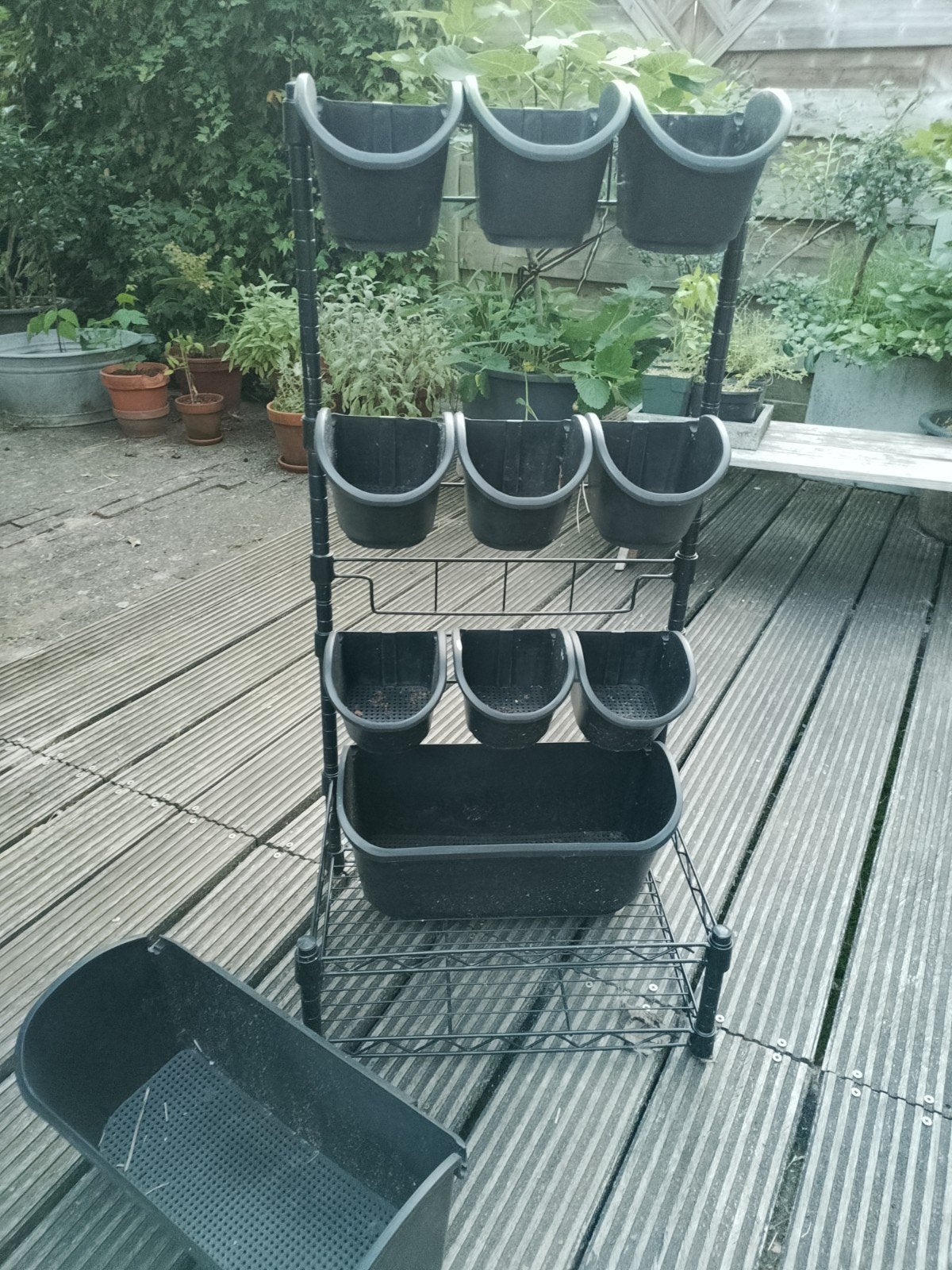 Kruiden- / plantenrek - gratis ophalen, Tuin en Terras, Ophalen, Kunststof, Minder dan 30 cm, Rond