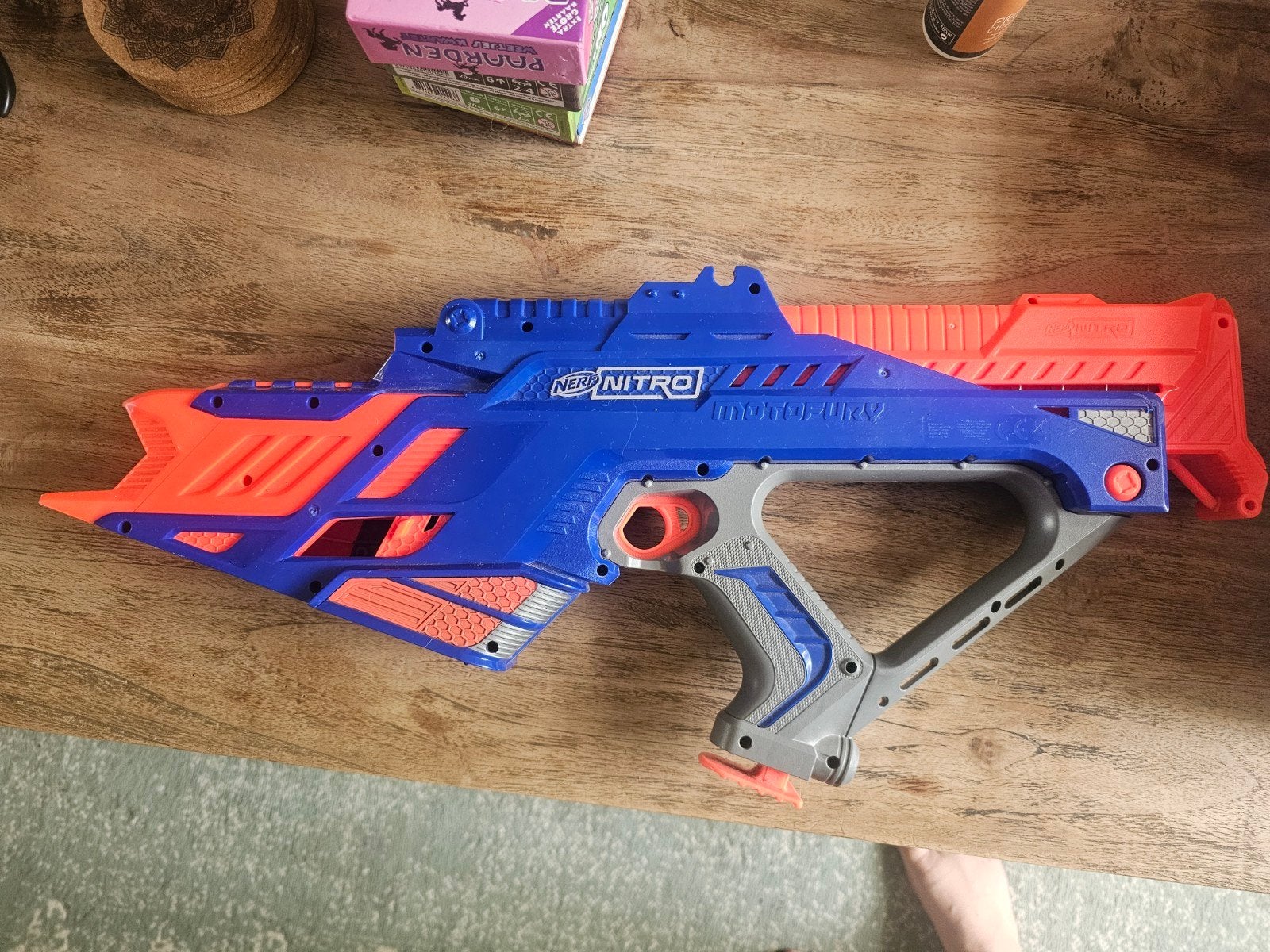 Nerf Nitro Gun, Kinderen en Baby's, Speelgoed | Buiten | Actiespeelgoed, Ophalen of Verzenden, Zo goed als nieuw