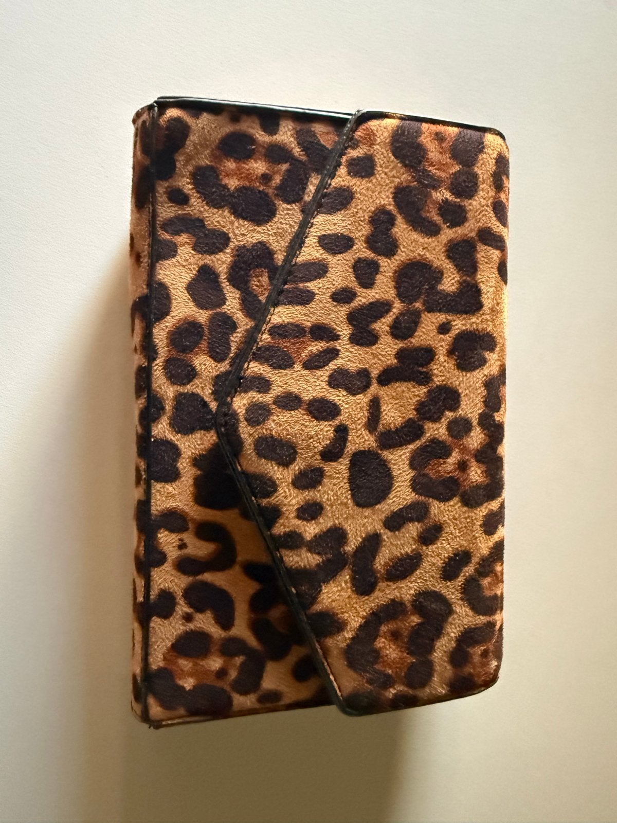 Leopard print clutch / schoudertasje, Ophalen of Verzenden, Nieuw, Bruin, Avondtasje