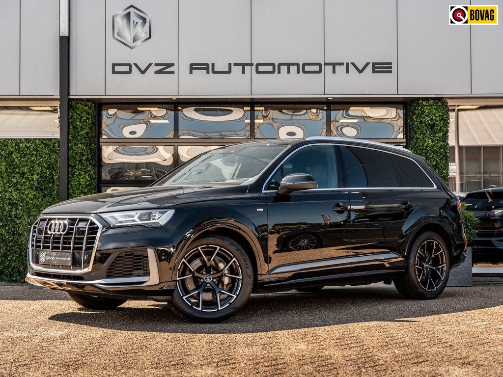Audi Q7 55 TFSI 340PK Quattro Pro Line | S-Line | ACC | Luch, Auto's, Audi, Automaat, Gebruikt, Zwart, 2995 cc