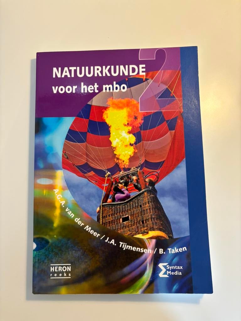 Natuurkunde voor het mbo 2, Ophalen of Verzenden, Zo goed als nieuw, Overige niveaus, Natuurkunde