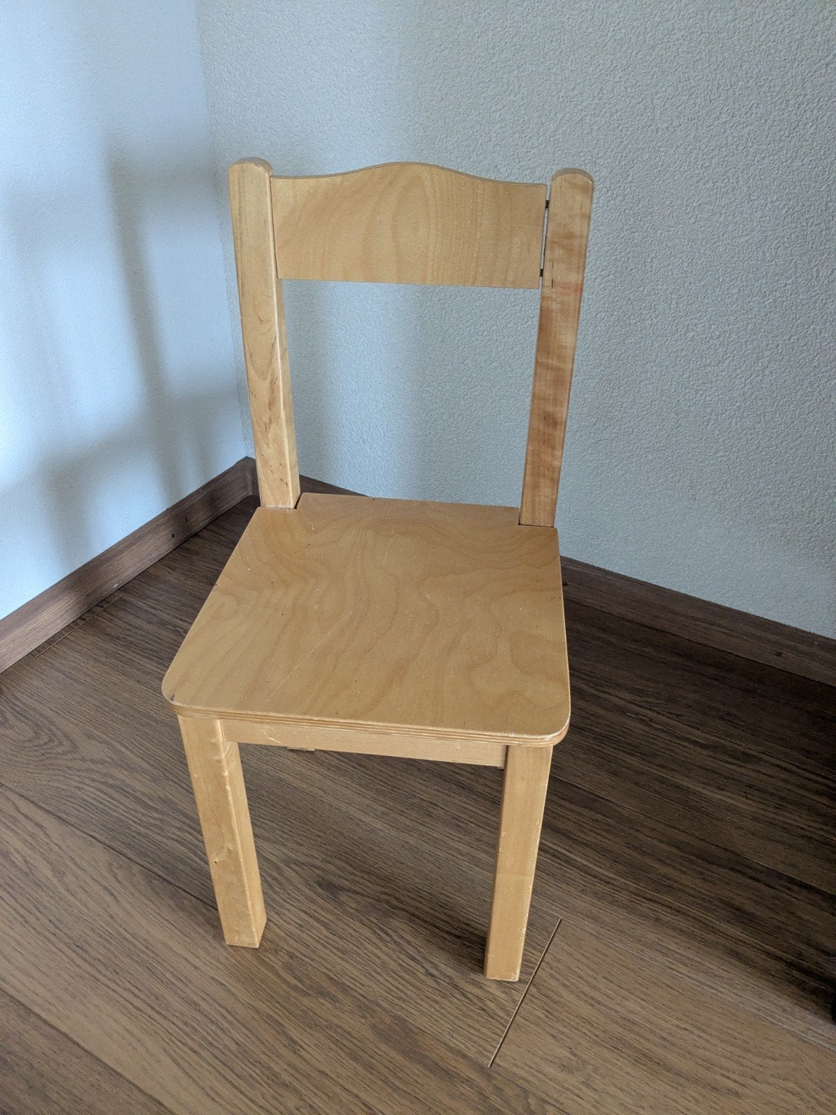 Houten kinderstoel - stevig en compact, Ophalen, Gebruikt, Stoel(en)