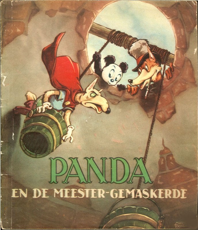 Marten Toonder - PANDA en de meester-gemaskerde. - Uitgave, Eén stripboek, Ophalen of Verzenden, Gelezen