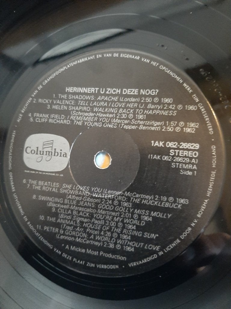 Grootse Engelse pop hits 60s:Herinnert U Zich Deze Nog? LP, Ophalen, Gebruikt, Pop, LP