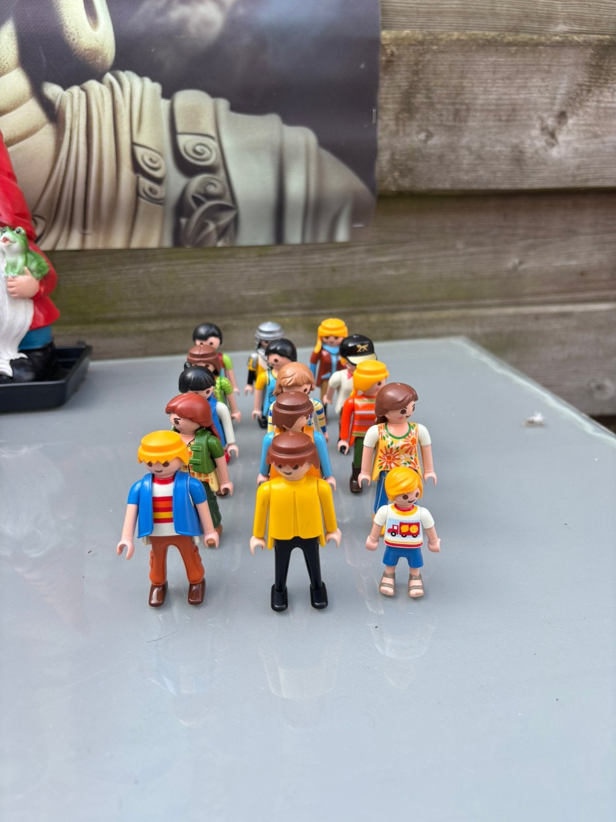 Playmobil poppetjes, Ophalen