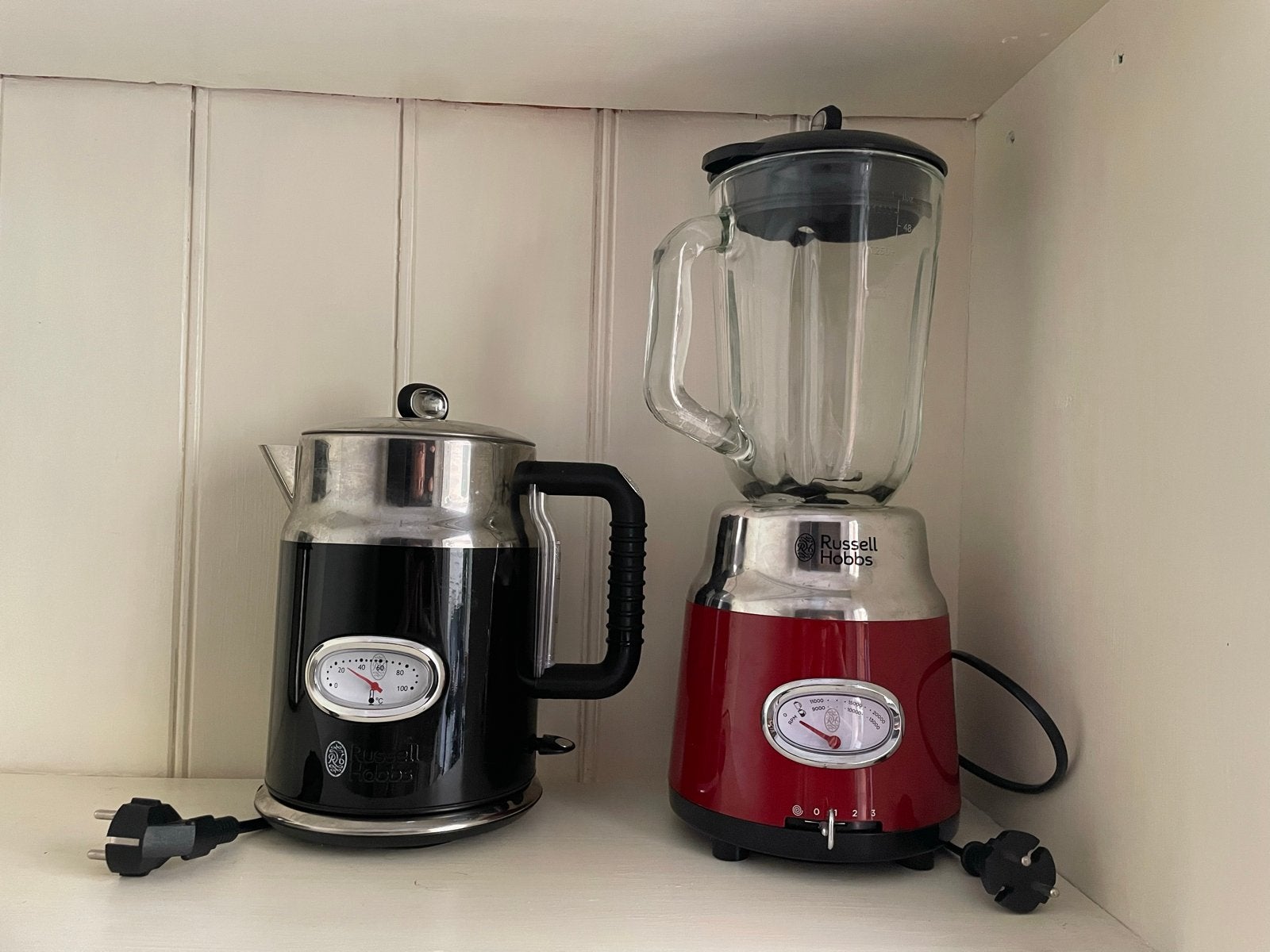 Russell Hobbs Waterkoker en Blender Set - Retro Stijl, Ophalen, Gebruikt