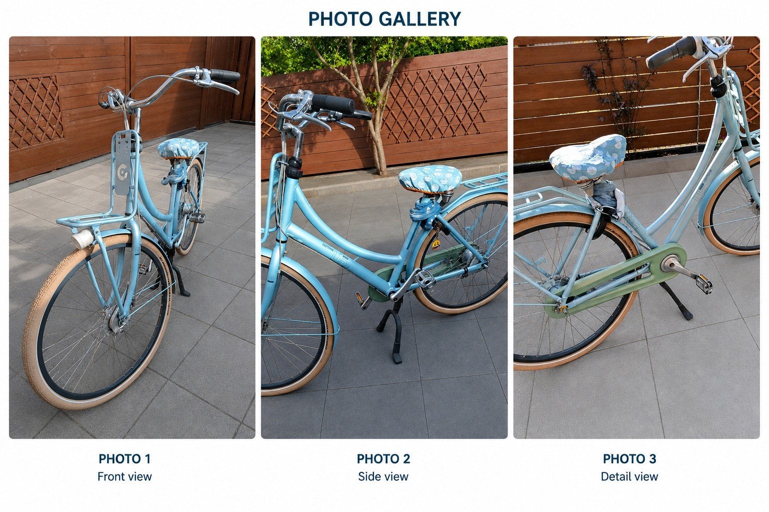 Cortina fiets Lichtblauwe, 50 tot 53 cm, Ophalen, Gebruikt, Overige merken