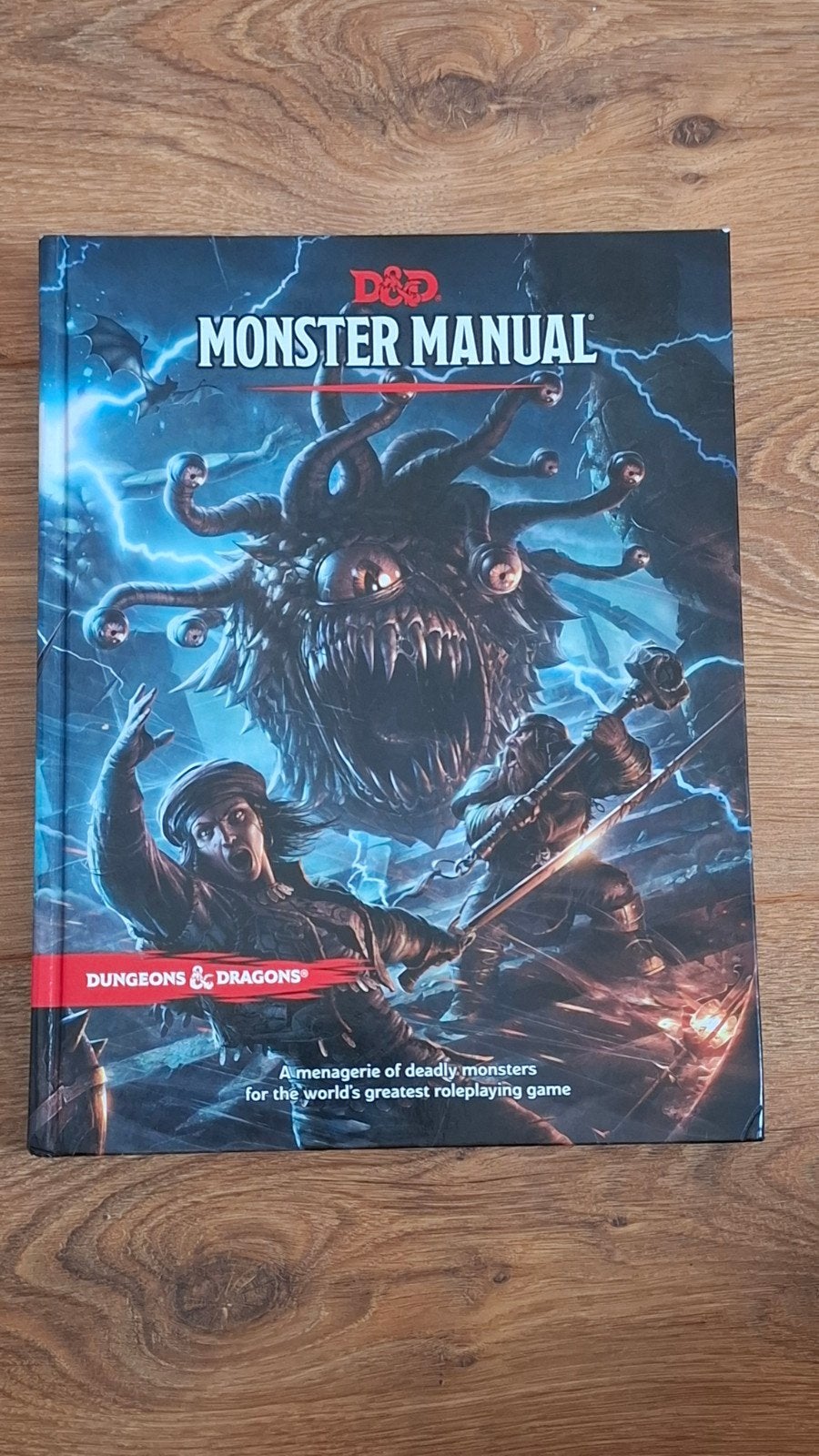 D&D Monster Manual - Dungeons & Dragons Handboek, Ophalen of Verzenden, Zo goed als nieuw, Wizards of the Coast