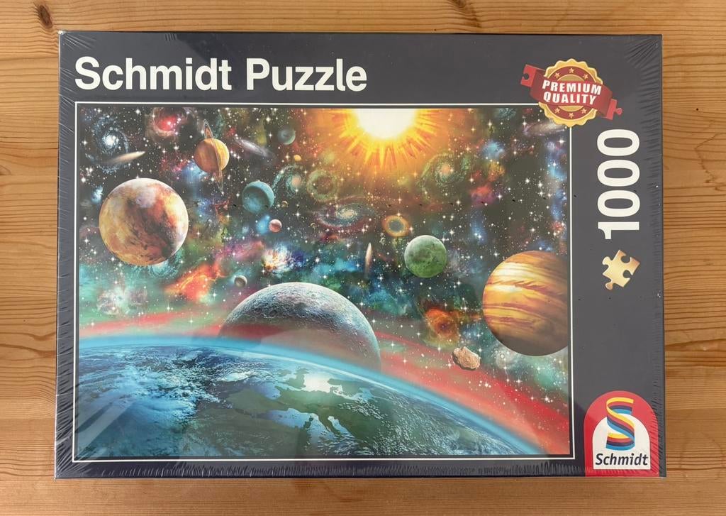 Puzzle 1000 stukjes, Ophalen of Verzenden, 500 t/m 1500 stukjes, Zo goed als nieuw